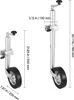 Roue jockey VEVOR jusqu'à 150 kg de charge, roue avant Voir les images du produit 8