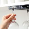 Uchwyt Wieszak Na Kieliszki Do Wina Czarny Podwójny Klejony Podgląd zdjęcia produktu 10