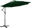 Jayseuw Parasol pivotant à 360° Vert Parasol avec manivelle Voir les images du produit 8
