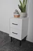 Nábytková noha Ø 30x150 mm, černá Náhled obrázku produktu 2
