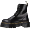 Schwarze Uni Stiefelette mit Plateau & Reißverschluss für Produktbild-Vorschau 95