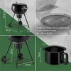 VonHaus Barbecue a Carbone 22.5" – Barbecue Portatile con Anteprima dell’immagine prodotto 3
