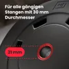 Hop-Sport Hantelset 37 kg Langhantel-Stange Hantelcheiben 4 Produktbild-Vorschau 2