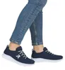 Rieker  Damenschuhe sportlicher Schnürer Blau Freizeit Productafbeelding-voorbeeld 9