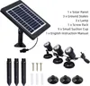 LED solárny reflektor, vodotesný, napájaný solárnou Náhľad obrázku produktu 3