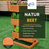 Coemo Mittleres Vertikalbeet Braun Hochbeet 3 Etagen inkl. Produktbild-Vorschau 5