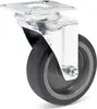 Wiltec Lenkrolle 75mm bis 75kg mit Kunststoffrad und Produktbild-Vorschau 1