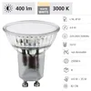 Eglo LED Glas Reflektor 4,8W = 50W GU10 400lm warmweiß Produktbild-Vorschau 5