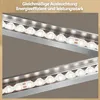 ZMH Deckenleuchten LED Deckenlampe Schlafzimmer 24W Silber Produktbild-Vorschau 6