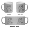 K-Pop Herz Zeichen Glitzer-Kaffeebecher mit Manga Charakter Produktbild-Vorschau 4