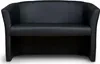Couchgarnitur - Sofa Set - Schwarz - Kunstleder - 2 Sitzer Produktbild-Vorschau 8