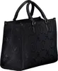 Elegante schwarze Damenschultertasche mit viel Stauraum und Produktbild-Vorschau 12