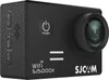 A black SJCAM SJ5000X action camera is shown from a diagonal front-left perspective against a white background. Produktbild-Vorschau