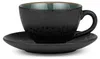 Bitz Tasse mit Untertasse 240 ml schwarz grün Produktbild-Vorschau 1