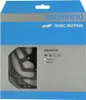 The image shows the retail packaging for a SHIMANO disc brake rotor. Produktbild-Vorschau