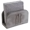 APS Serviettenhalter ELEMENT Beton grau aus Beton Produktbild-Vorschau 1