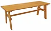 Gartentisch Holztisch Tisch aus Kiefernholz massiv Produktbild-Vorschau 3