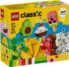 LEGO Classic Kreativer Snack Bauspaß, Spielzeug mit Essen Produktbild-Vorschau 2