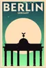 MuchoWow® Poster Berlin - Deutschland - Retro - Berlin Produktbild-Vorschau 1