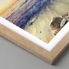 Gerahmtes Poster - Rahmen in heller Eiche - Meer Strand Produktbild-Vorschau 2