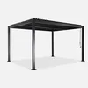 Pergola bioclimatica 3x4m in alluminio e acciaio, lamelle Anteprima dell’immagine prodotto 1
