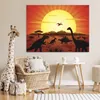 MuchoWow® Poster Dino - Sonne - Natur - Zeichnung - Kinder Produktbild-Vorschau 6