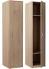 Úzká šatní skříň SIMELA - šířka 45 cm, dub sonoma Náhled obrázku produktu 3