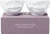 FIFTYEIGHT Schälchen-Set 200ml - Lachend & Zwinkernd weiß Náhled obrázku produktu 3