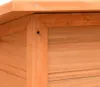 vidaXL Hundehütte Kiefernholz & Tannenholz 120x77x86 cm Produktbild-Vorschau 11
