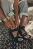 Big Star Damensandalen Jachin schwarz 40 Produktbild-Vorschau 3
