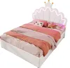 Abrihome Polsterbett Kinderbett 140x200 cm mit 2 Schubladen Produktbild-Vorschau 9
