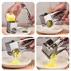 Herzberg HG-04289:Râpe à fromage manuelle en acier Voir les images du produit 3