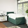 Boxspringbett mit Matratze Dunkelgrün 90x190 cm Samt Produktbild-Vorschau 5