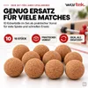 wortek Kork Kickerbälle 10x Stück Profi Tischkicker Bälle Ø Produktbild-Vorschau 7