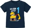 Baby T-Shirt erster | zweiter Geburtstag Bär Bagger Produktbild-Vorschau 1