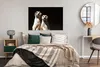 MuchoWow® Poster Schwarz - Erdmännchen - Tiere 120x80 cm - Produktbild-Vorschau 4