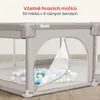 Dětská ohrádka Teddle, dětská ohrádka s 50x hracími míčky, Náhled obrázku produktu 4