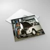 Bilder auf glas - Mädchen jung Auto Mechaniker - 40x40cm - Produktbild-Vorschau 2