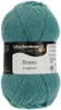 A ball of teal yarn with a label. Náhled obrázku produktu