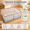 Laufstall Baby, Laufstall 180x200cm, Laufgitter Baby mit Produktbild-Vorschau 6