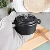 Vilde Marmite de service Marmite en fonte avec couvercle Voir les images du produit 5