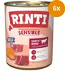 Rinti Sensible mit Rind + Süßkartoffel 800 g - 6 Stück Produktbild-Vorschau 2