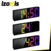 Sveglia digitale a LED con display a specchio, 34 LED, Anteprima dell’immagine prodotto 9