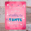 Lustiges Metallschild in 15x20 cm für verrückte Tante Produktbild-Vorschau 7