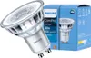 A Philips CorePro LED spot light bulb and its packaging are shown against a white background. Produktbild-Vorschau