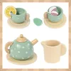 Kruzzel 26393 Kinder-Teeset aus Holz, 15-teilig Produktbild-Vorschau 9