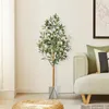 Kunstpflanze Olivenbaum 120 cm,Realistische Olive mit Produktbild-Vorschau 9