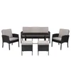 FCH Gartenmöbel-Set,Polyrattan Lounge Set,Gartenlounge-Set Produktbild-Vorschau 2