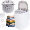 Camry Adler AD 8055, Toplader, 3 kg, Cremefarben, Weiß Produktbild-Vorschau 8