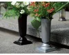 Grabvase Kunststoff - weiss - H40 cm - Grabschmuck - Produktbild-Vorschau 4